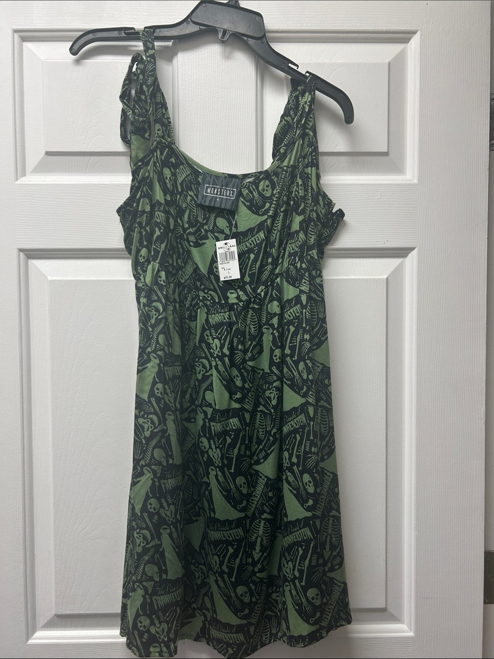 Universal studios Monsters bride of Frankenstein babydoll dress